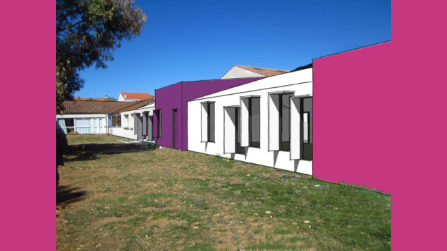 Ecole Lagord architecte lionel coutier la rochelle