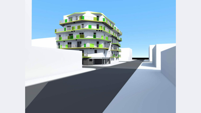 Immeuble Bastion architecte la rochelle lionel coutier