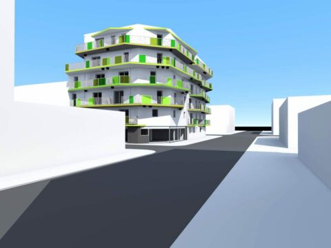 Immeuble Bastion architecte la rochelle lionel coutier