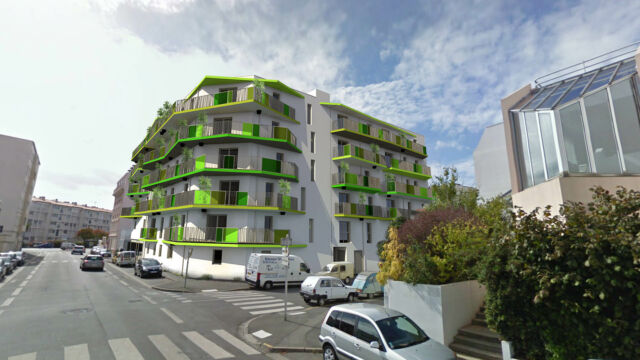 Immeuble Bastion architecte la rochelle lionel coutier