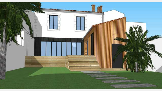 Maison La Rochelle 16 - architecte la rochelle lionel coutier