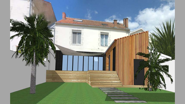 Maison La Rochelle 16 - architecte la rochelle lionel coutier