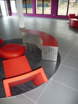 Tennis club lagord architecte la rochelle lionel coutier