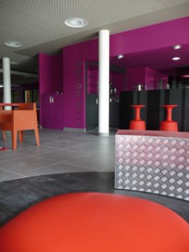 Tennis club lagord architecte la rochelle lionel coutier