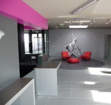 Tennis club lagord architecte la rochelle lionel coutier