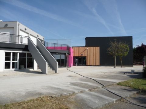 Tennis club lagord architecte la rochelle lionel coutier