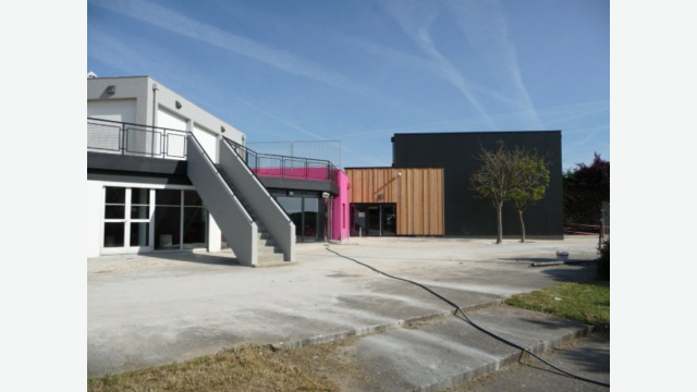 Tennis club lagord architecte la rochelle lionel coutier