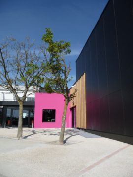 Tennis club lagord architecte la rochelle lionel coutier
