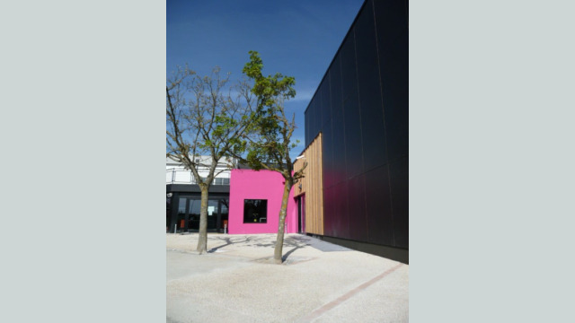 Tennis club lagord architecte la rochelle lionel coutier