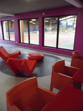 Tennis club lagord architecte la rochelle lionel coutier