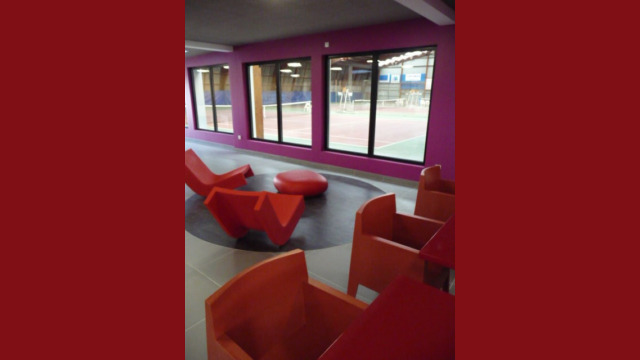 Tennis club lagord architecte la rochelle lionel coutier