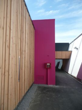 Tennis club lagord architecte la rochelle lionel coutier