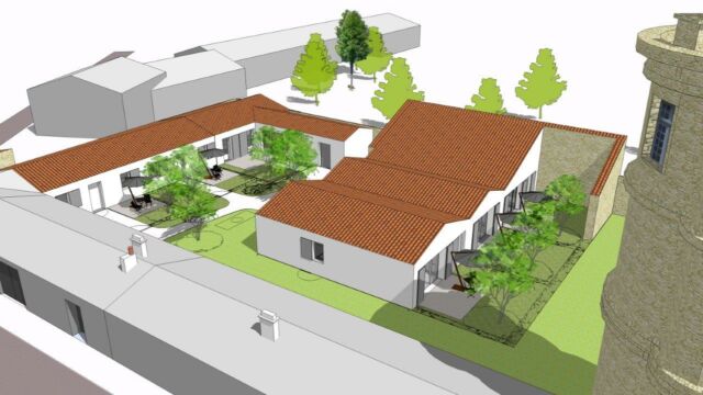 Poste et Semaphore Île d'Aix architecte la rochelle lionel coutier