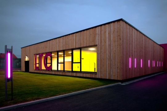 Tennis club lagord architecte la rochelle lionel coutier